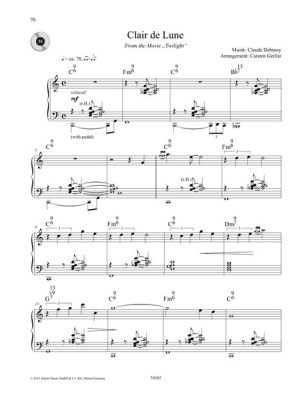 “Clair de Lune” là bản ballad piano mang vẻ đẹp thơ mộng và lãng mạn sâu lắng